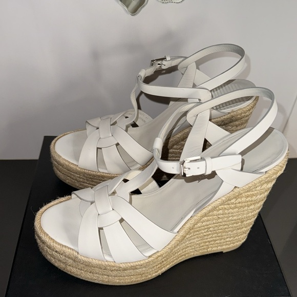 Saint Laurent Porcellana Espadrille - Picture 4 of 8